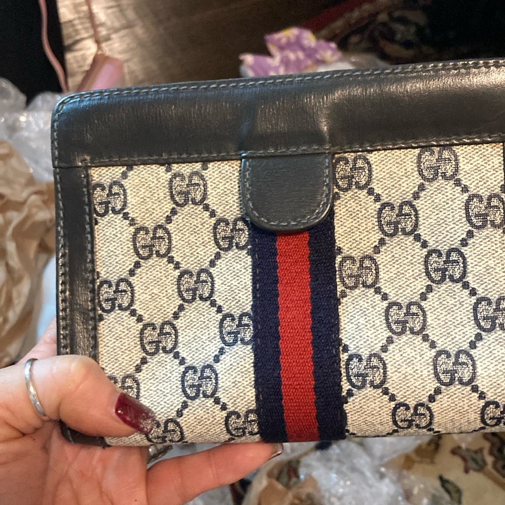 Gucci Mini Bag in Black, Red, and Cream